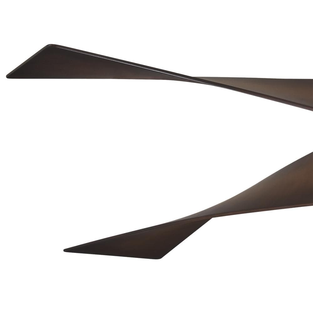 Artemis IV 64" Oil Rubbed Bronze Ceiling Fan with White Glass LED Light