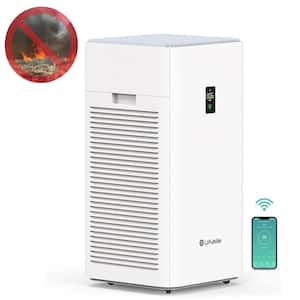 4555 sq. ft. True HEPA Air Purifier for Home with 3-Layer Filter, Laser Dust Sensor, 24db for Sleep Mode, Child Lock