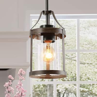 rustic pendant light