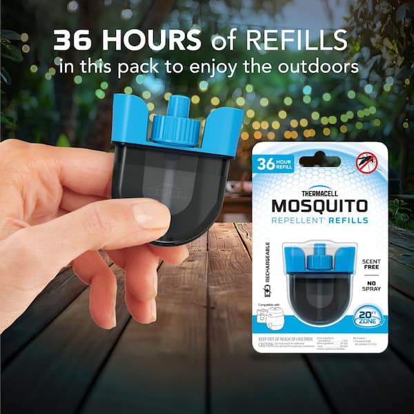 Radius Zone 72 Hour Outdoor Mosquito Control Repeller Refill with 20 ft. Coverage and Deet Free