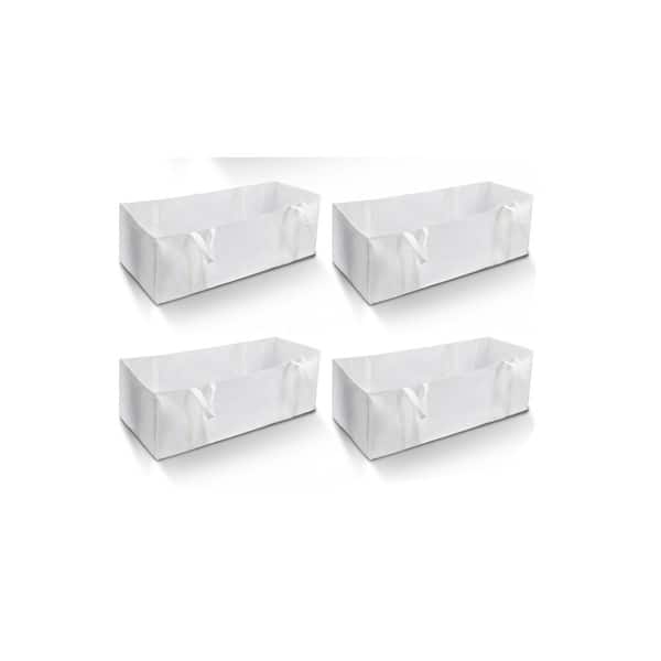5-pack 94in reusable foldable dumpster bags, holds 3500lbs for renovation and yard waste disposal