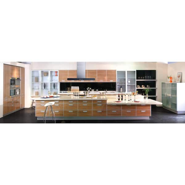Winflo 36 in. Convertible Island Mount Range Hood in