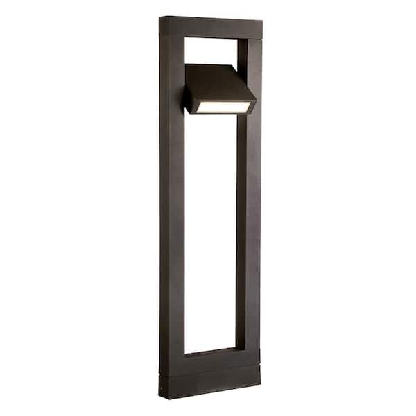 Eurofase 16-Watt Graphite Grey Outdoor Integrated LED 3000K Soft White Landscape Path Light