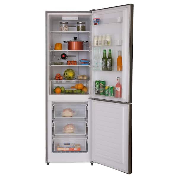LG 24 in. 10.8 cu. ft. Counter Depth Bottom Freezer Refrigerator -  Stainless Steel