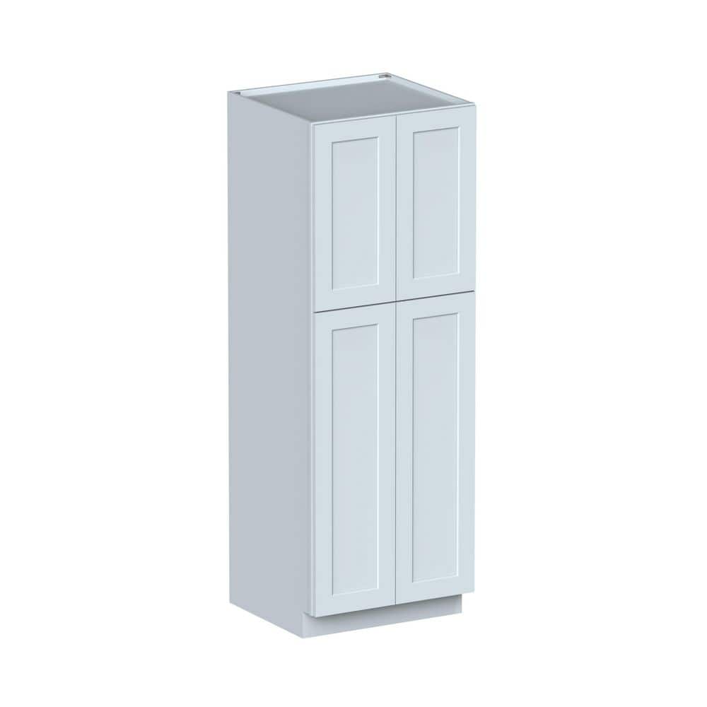30 in. W x 27 in. D x 84 in. H Plywood Ready to Assemble Pantry Cabinets in Dove Gray Full Overlay Design price history on PriceWatchPro