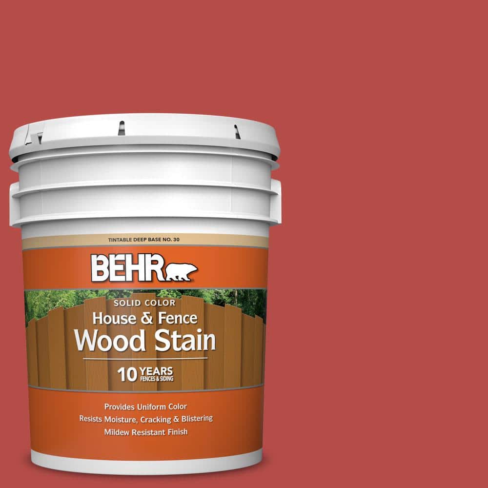 5 gal. #T17-18 Hot and Spicy Solid Color House and Fence Exterior Wood Stain price history on PriceWatchPro