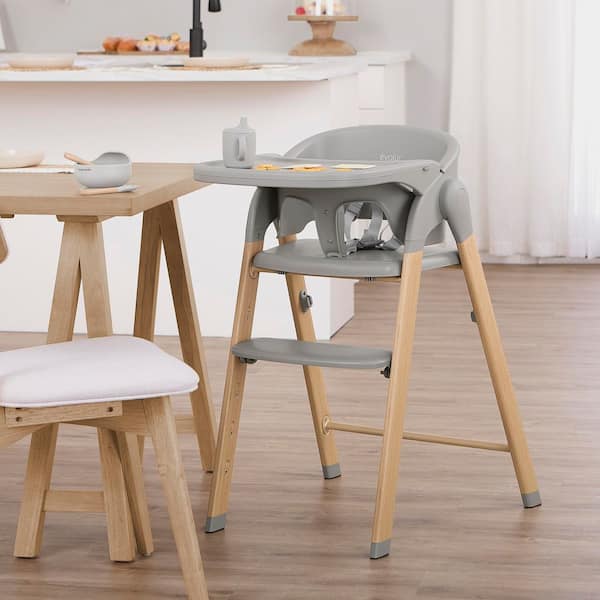 Evolur Dark Gray Nimbus Highchair