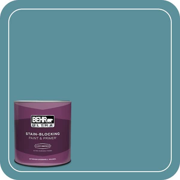 BEHR ULTRA 1 qt. #520F-5 Harbor Extra Durable Eggshell Enamel Interior Paint & Primer