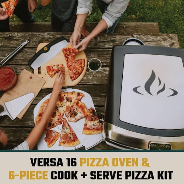 Versa16 Dual-Burner Propane Outdoor Pizza Oven Combo (Oven with Peel Kit)