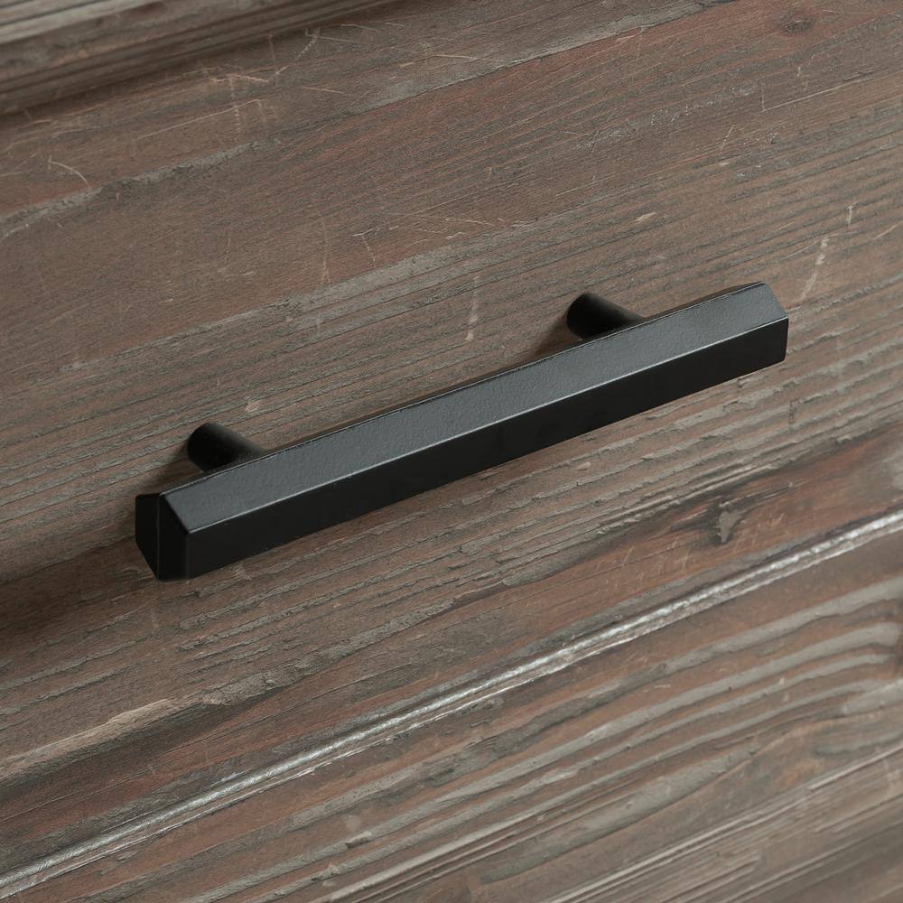 Pebble Pine Square Wood Coffee Table with Storage