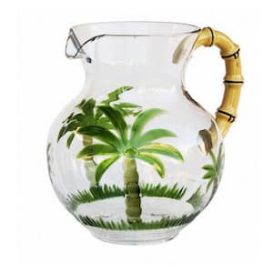 Classic Cuisine 50 oz. Glass Pitcher with Lid HW031070 - The Home