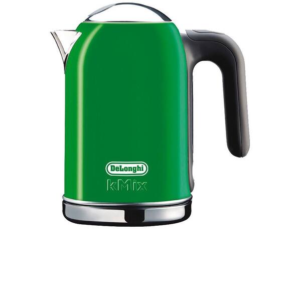 DeLonghi kMix 1.6 Liter Electric Kettle in Green-DISCONTINUED