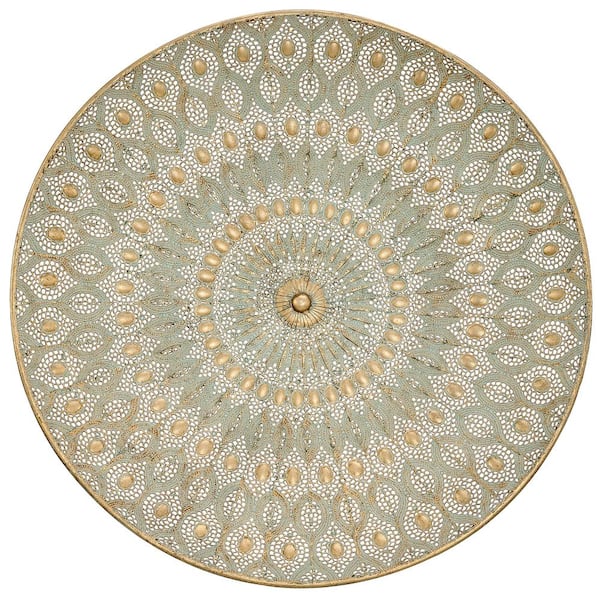 FirsTime & Co. FirsTime & Co. Gold Jubilee Medallion Metal Wall Decor
