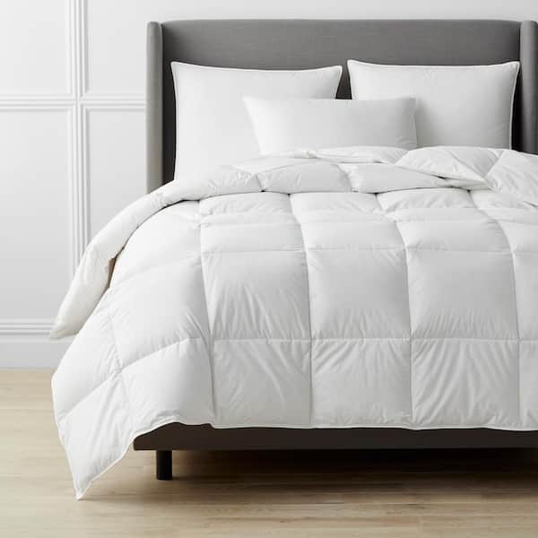 The Company Store Legends Hotel Organic White Twin Duck Down Comforter