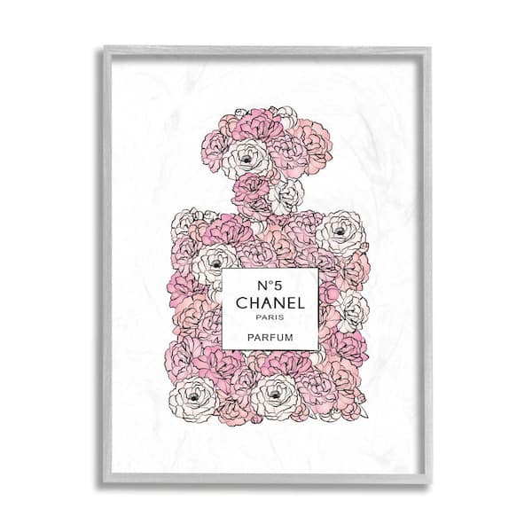 The Stupell Home Decor Collection Glam Fashion Champagne Bottles Style  Brand by Martina Pavlova Floater Frame Drink Wall Art Print 17 in. x 21 in.  ac-875_ffg_16x20 - The Home Depot