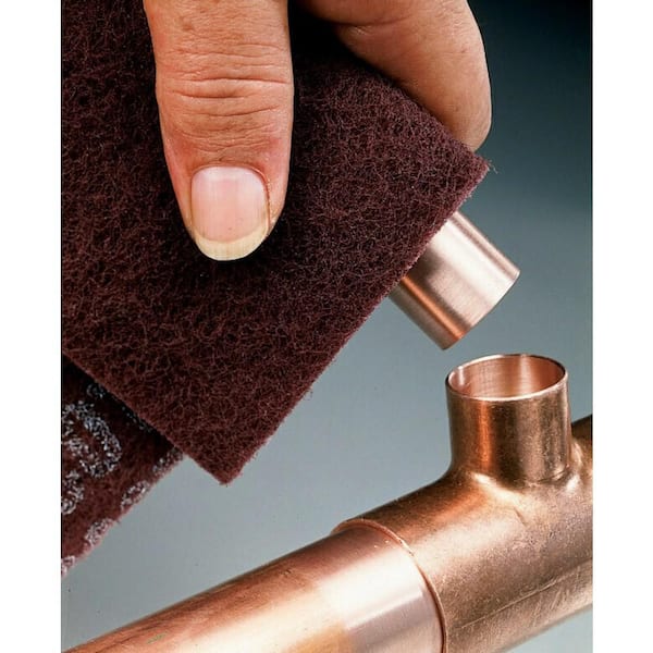 3M - Hand Sanding Pads 3 7/8 in. x 6 in. x 5/16 in. Very Fine, 220 Grit, (2-Pack)