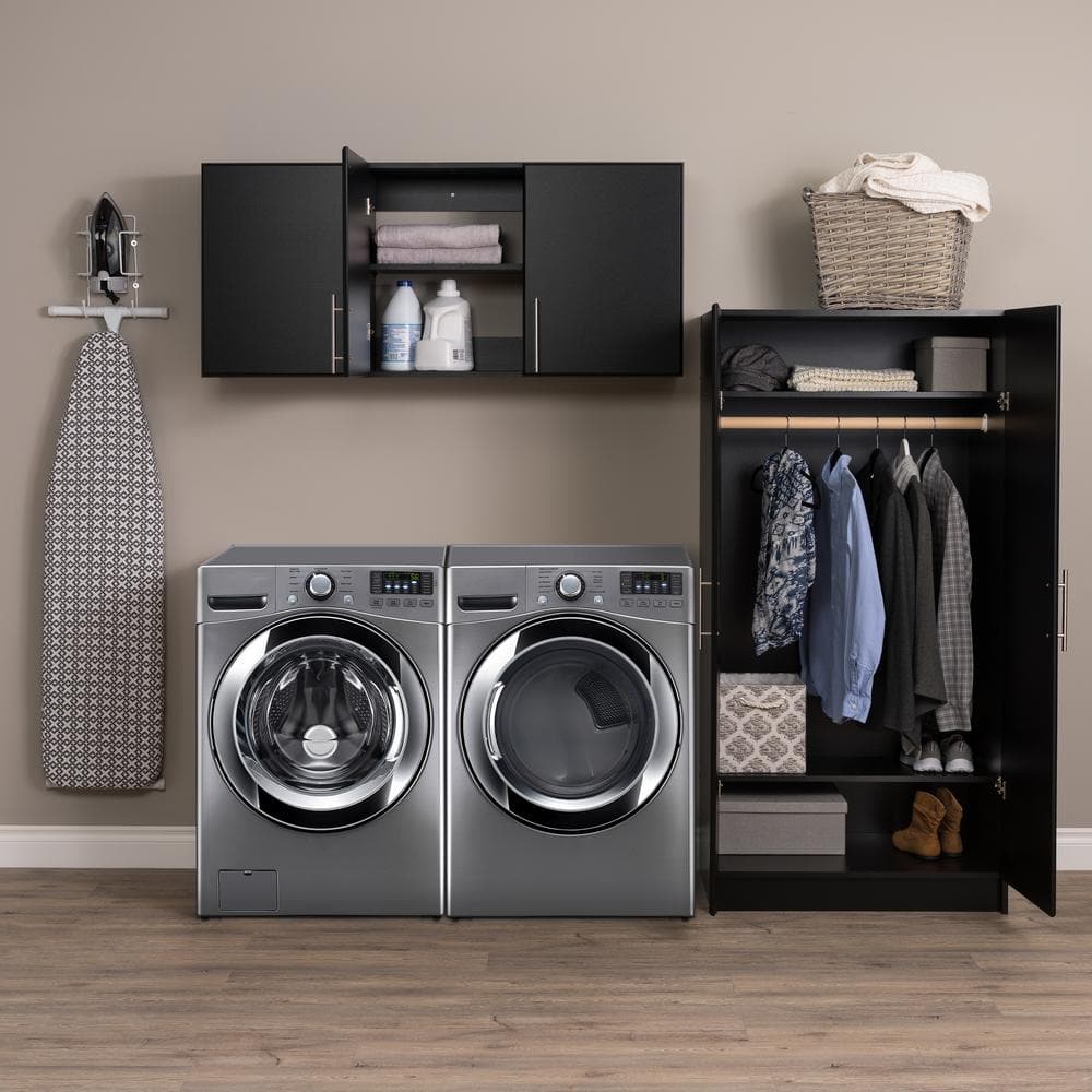 Laundry Room with Stackable Cabinet 140