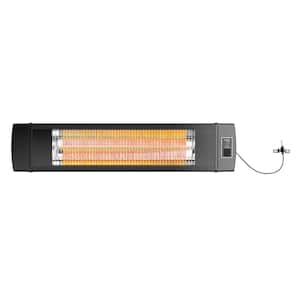 1500-Watt Smart Greenhouse Patio Heater with built in Temperature Control Digital Thermostat, with Remote Control