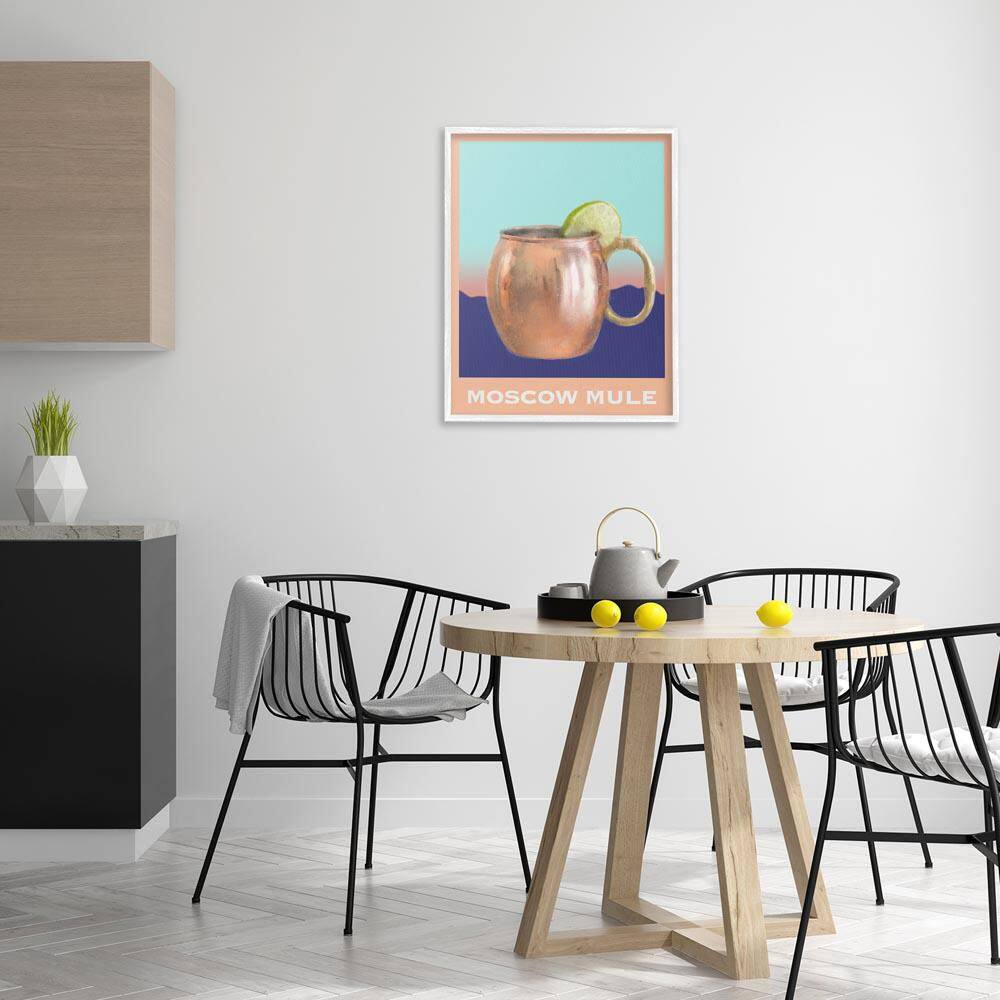 Moscow Mule over Landscape by Matthew Piotrowicz White Framed Food Giclee Art Print 30 in. x 24 in. price history on PriceWatchPro