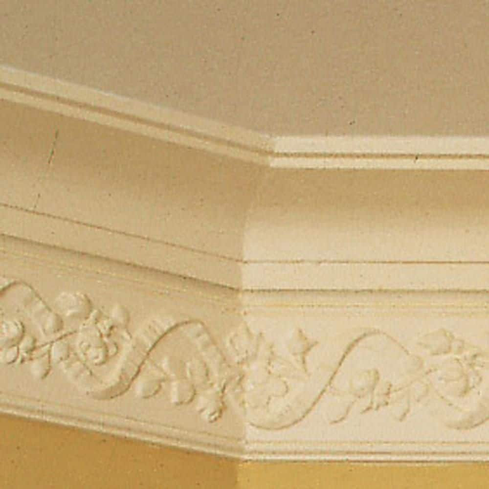 Primed White Polyurethane Crown Moulding Set of 15