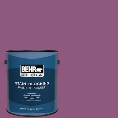 1 gal. #PPU1-18 Peru Extra Durable Satin Enamel Interior Paint & Primer