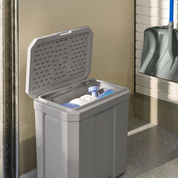 Suncast Multi-Purpose 28 Gal. Plastic Deck Box BMBX300D - The Home