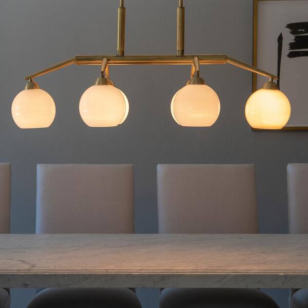 Decor Therapy Michael 6 Light Antique Brass Chandelier Ch1909 The Home Depot Decor Therapy Michael 6 Light Antique Brass Chandelier Ch1909 The Home Depot