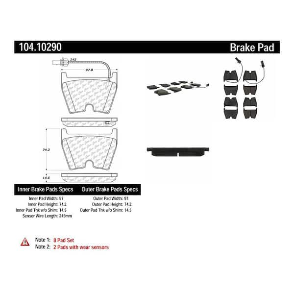 Centric Parts Disc Brake Pad Set