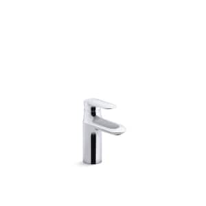Kumin Single Hole Single-Handle Bathroom Faucet in Polished Chrome