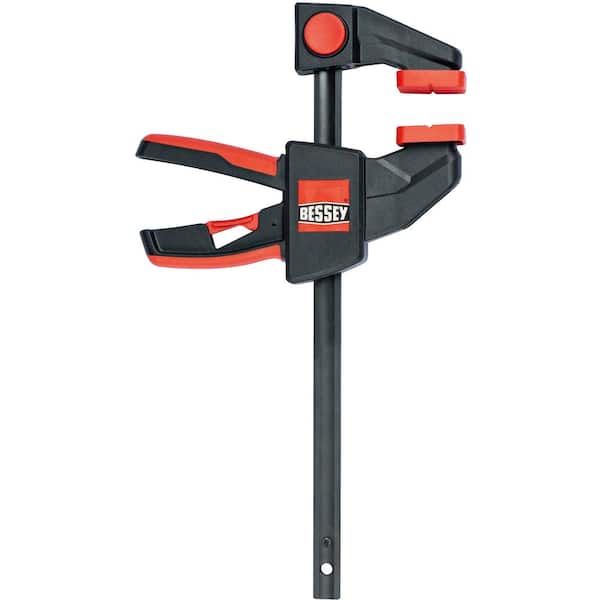 BESSEY EHK Series 12 in. 300 lbs. Capacity Large Trigger Clamp with 3-1/8 in. Throat Depth