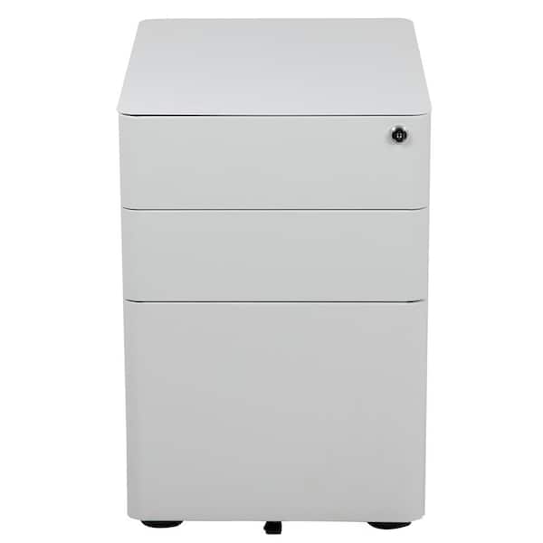 Carnegy Avenue White Vertical File Cabinet