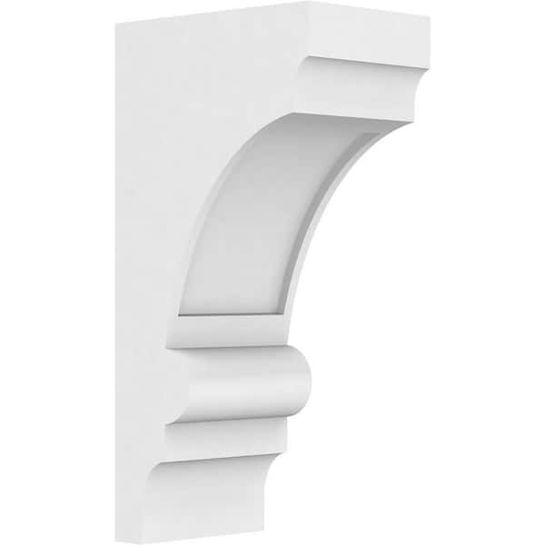 Ekena Millwork 5 in. x 16 in. x 8 in. Standard Diane Architectural Grade PVC Corbel