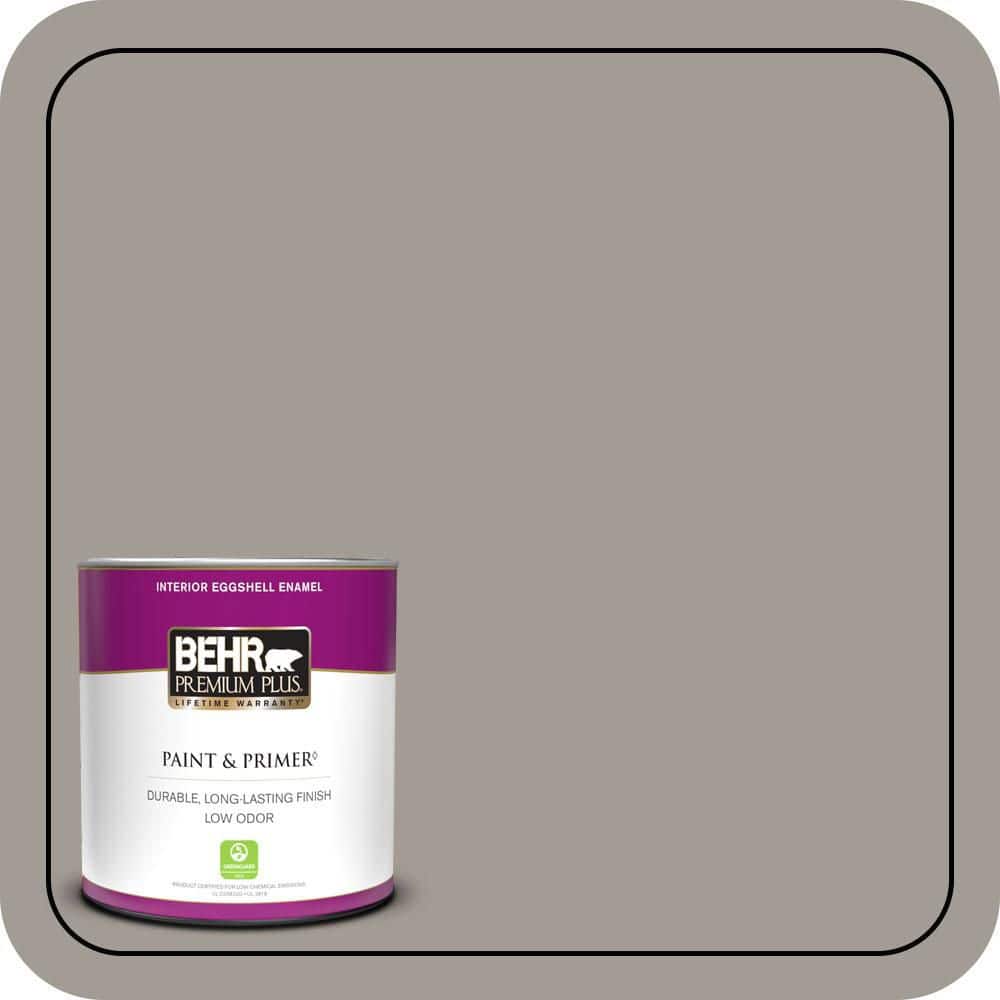 1 qt. #PPU18-15 Fashion Gray Eggshell Enamel Low Odor Interior Paint & Primer price history on PriceWatchPro