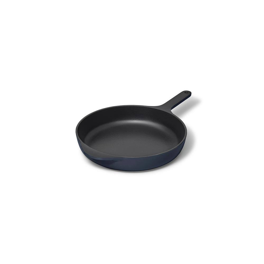 Caraway 10.5 in. Cast Iron Skillet in Dark Navy