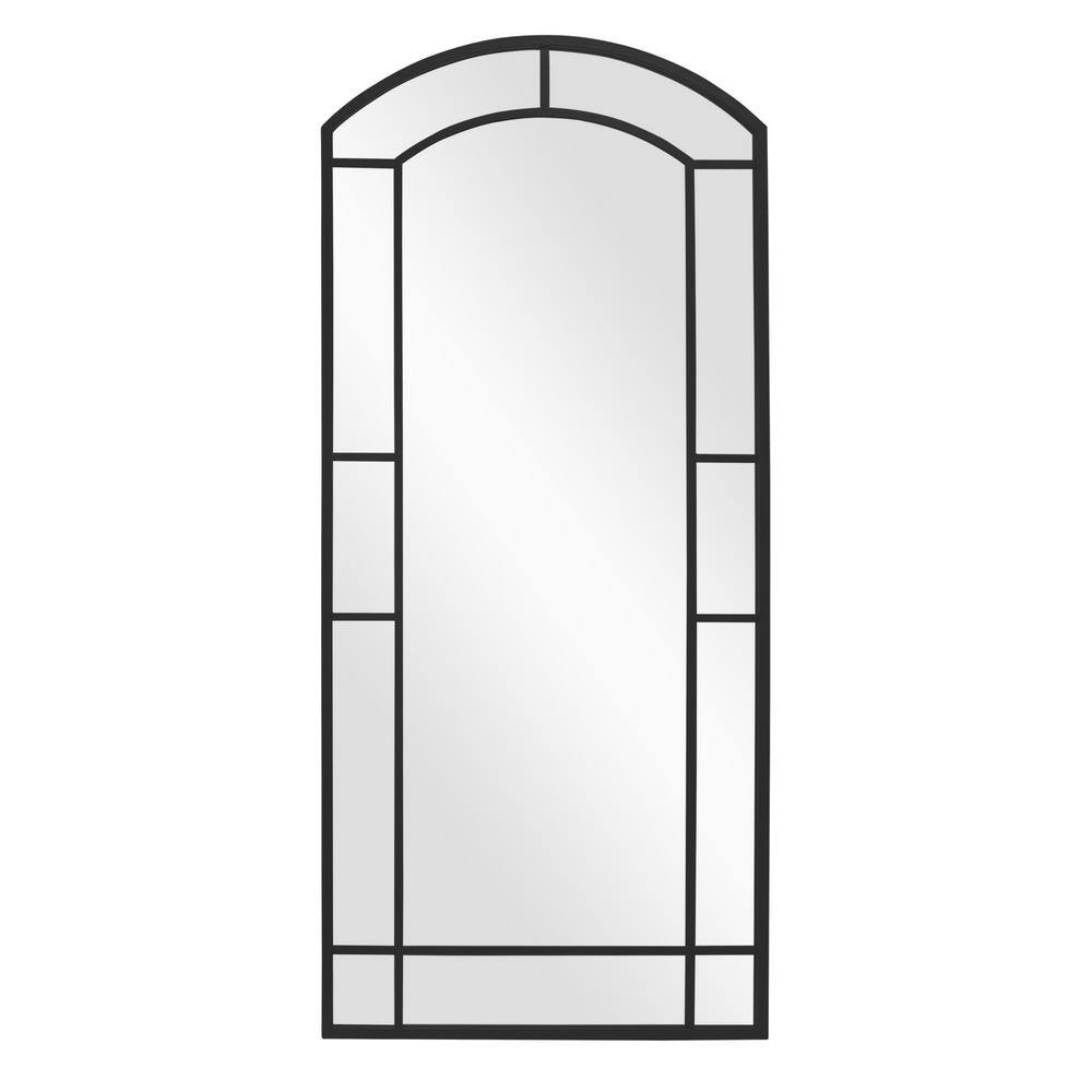 NEUTYPE 71 in. H x 31.5 in. W Modern Oversize Arch Metal Framed Full