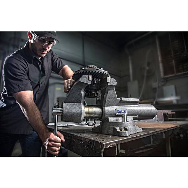 Wilton 5.5 in. 855M Mechanics Pro Vise 28811 - The Home Depot