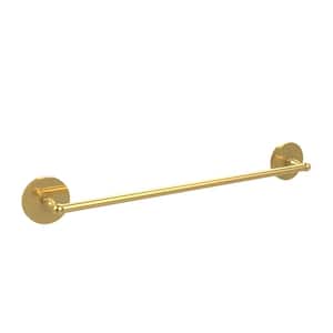 Skyline Collection 24 in. Towel Bar in Polished Brass