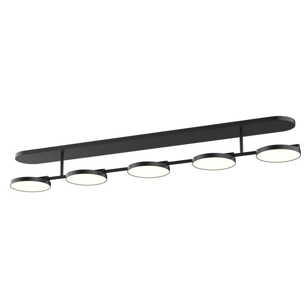 Black Outdoor Dimmable Direct Wired LED Vanity Light