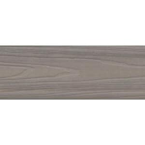 ArmorGuard Designer's Choice 1 in. x 5-1/4 in. x 1 ft. Coastal Gray Grooved Edge Capped Composite Decking Board Sample