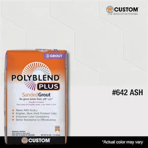 Polyblend Plus #642 Ash 25 lb. Sanded Grout