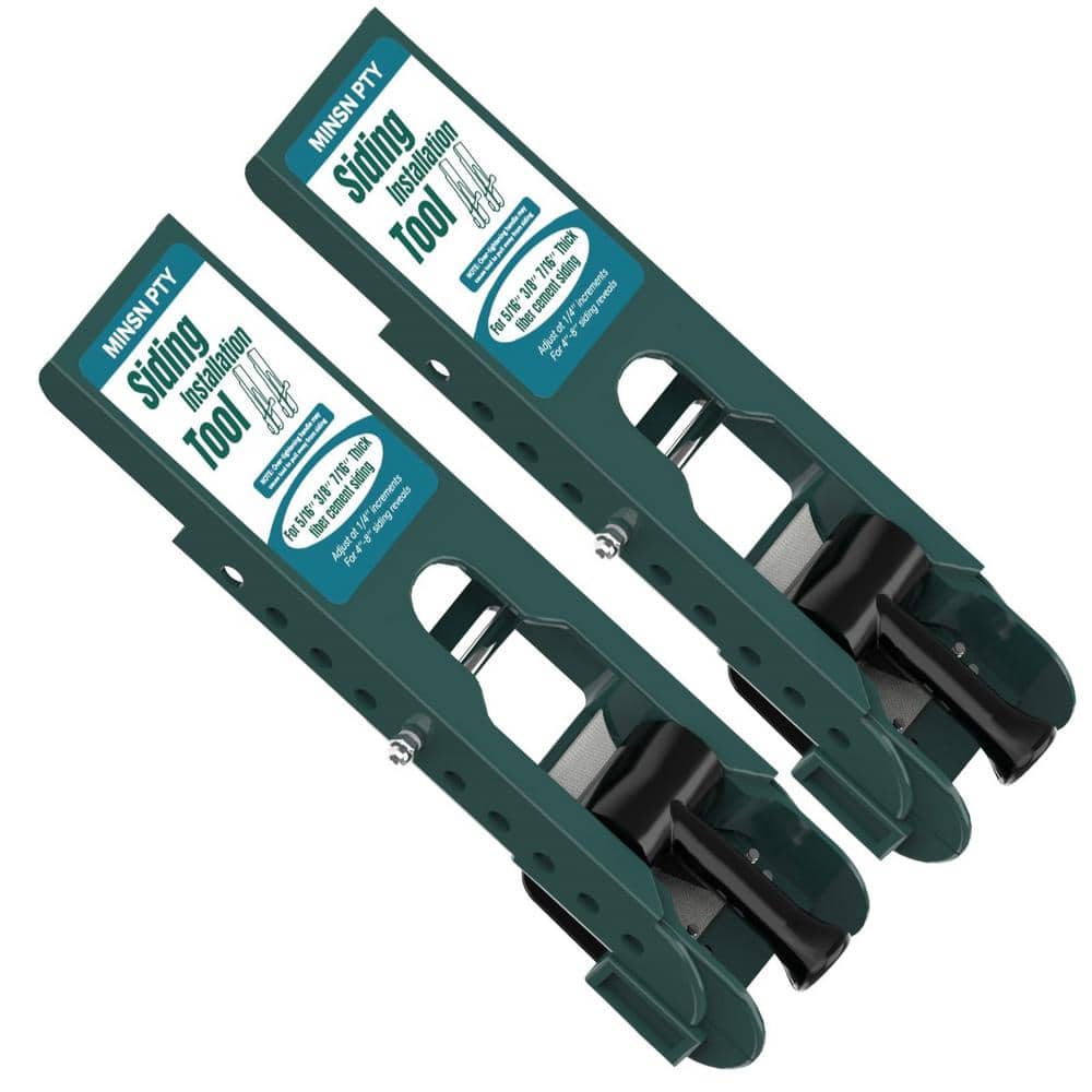 2-Pack Siding Installation Tools, Polycarbonate Body Siding Tools for 5/16 