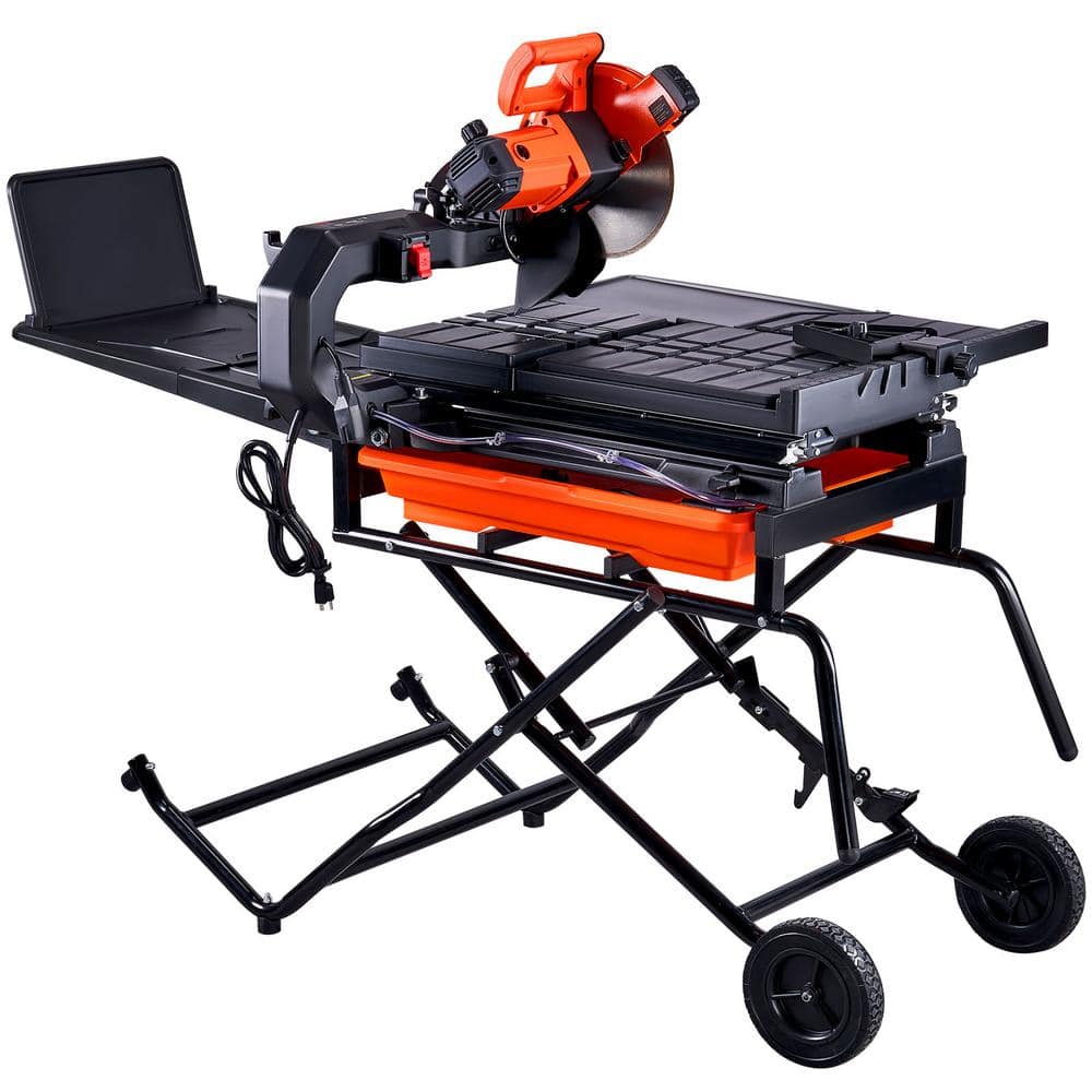 Reviews for VEVOR Wet Tile Saw, 15-Amps 10 in. 65Mn Corded Wet Tile Saw ...