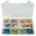 Kit De 120 Fusibles Automobiles Assortis - Mini Fusibles Pour Voiture, Camping-car, Bateau, Moto, SUV, Remorque | Lot De Remplacement Universel