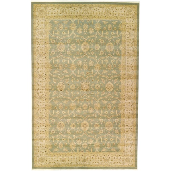 Edinburgh Tansy Light Green 10' 6 x 16' 5 Area Rug