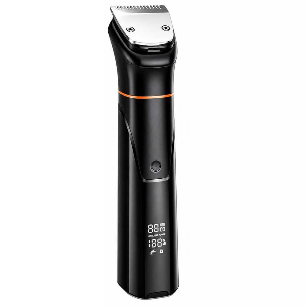 Wudkey 1-Piece Bathroom Accessory Set in Black, All-in-1 Beard