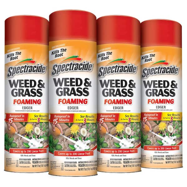 17 oz. Weed and Grass Foaming Edger Aerosol (4-Pack)