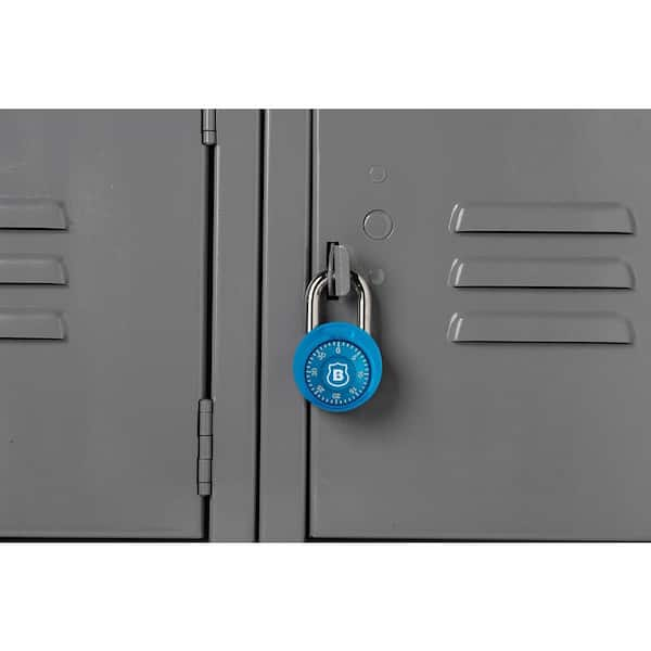 Master Lock Dial Number Combination Locker Lock, Assorted Colors, 2 Pack  1530THC - The Home Depot