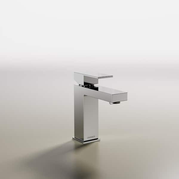 GOUGH Single-Hole Single-Handle Bathroom Faucet in Polished Chrome