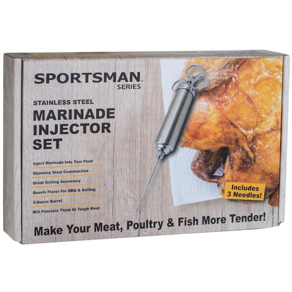 Sportsman Series Stainless Steel Marinade Injector Set - The