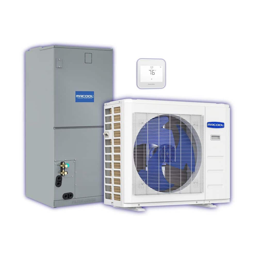 2nd Gen Central Ducted Hyper Heat Complete System 24,000 BTU 2-Ton 18.3 SEER2 Heat Pump and Air Handler-230-Volt-R454B price history on PriceWatchPro